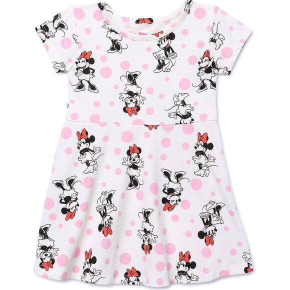 DISNEY Minnie Mouse Dress Toddler GIRL SIZE 4T NEW - Picture 1 of 6